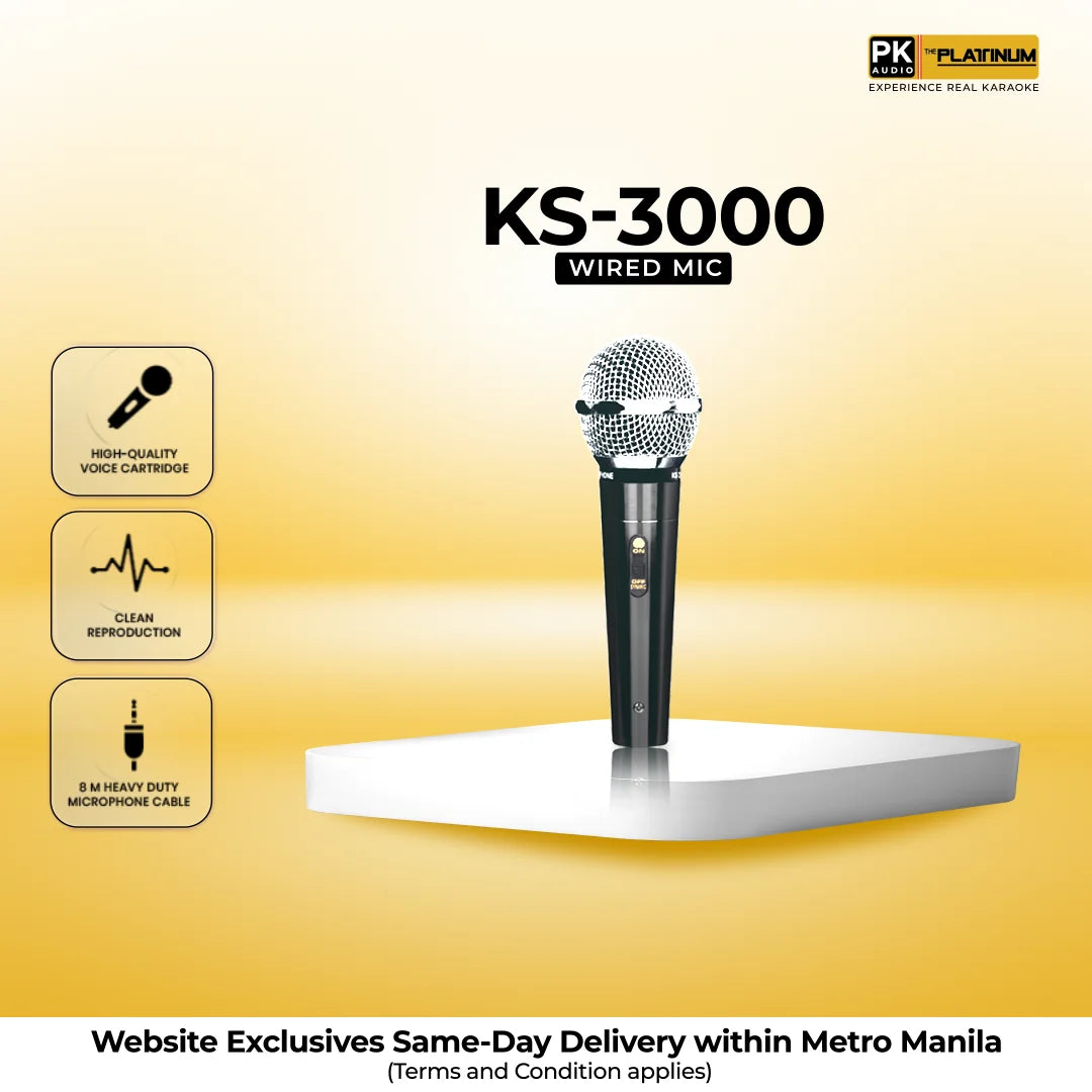 KS-3000 - Wired Microphone