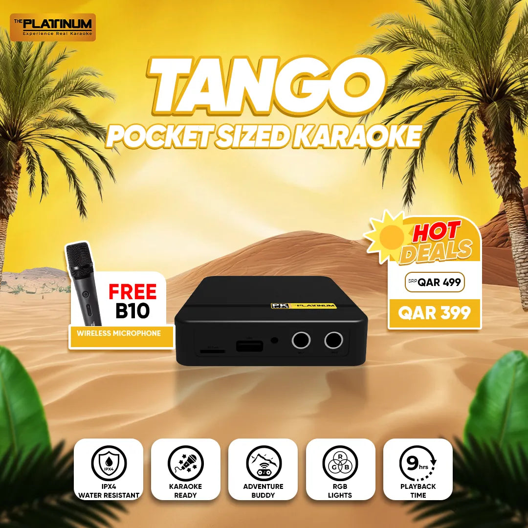 Tango SD Card Home Karaoke with Free B10